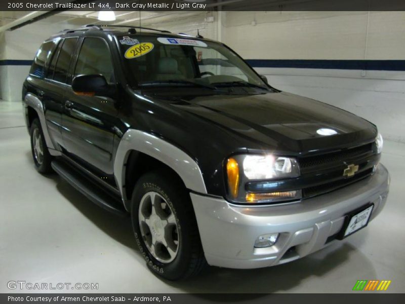 Dark Gray Metallic / Light Gray 2005 Chevrolet TrailBlazer LT 4x4