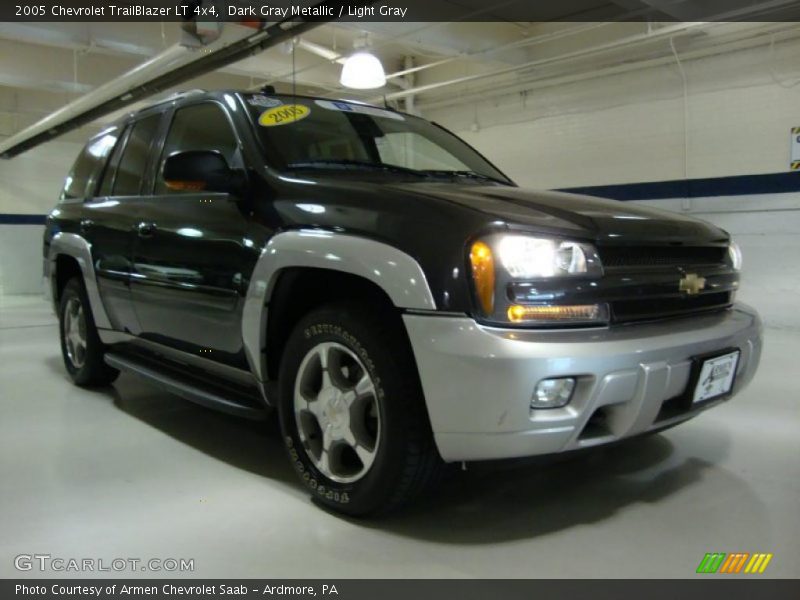 Dark Gray Metallic / Light Gray 2005 Chevrolet TrailBlazer LT 4x4
