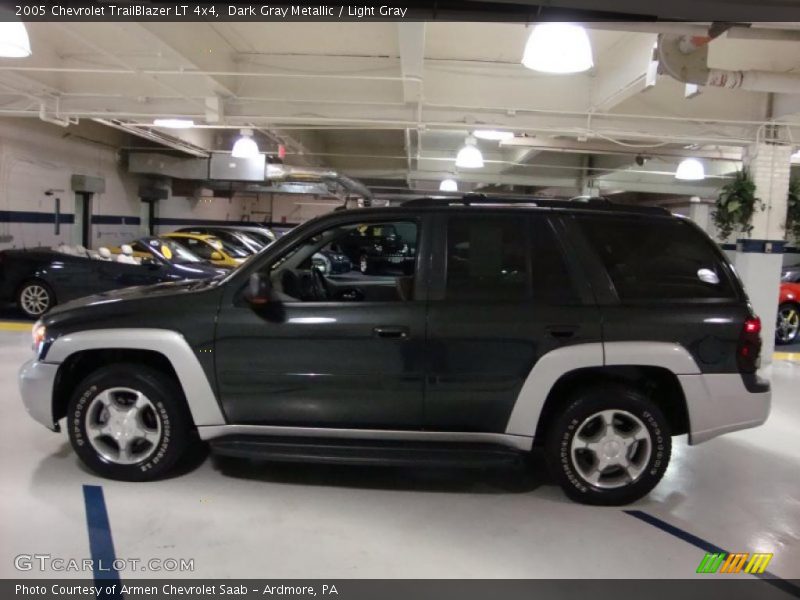 Dark Gray Metallic / Light Gray 2005 Chevrolet TrailBlazer LT 4x4