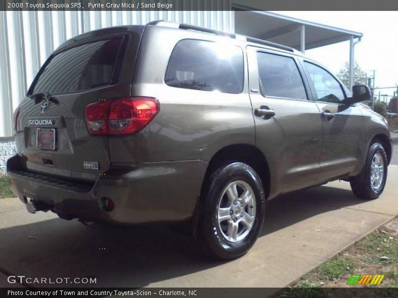 Pyrite Gray Mica / Sand Beige 2008 Toyota Sequoia SR5