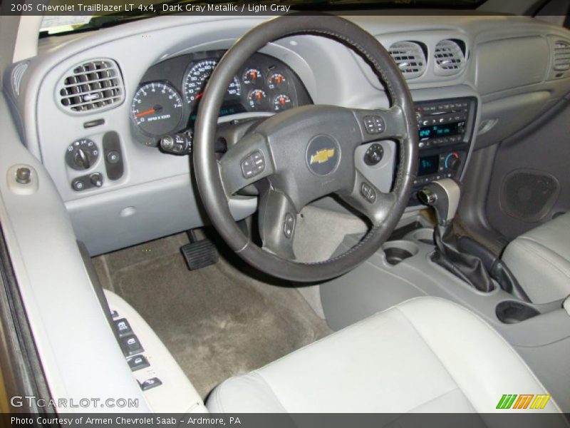 Dark Gray Metallic / Light Gray 2005 Chevrolet TrailBlazer LT 4x4