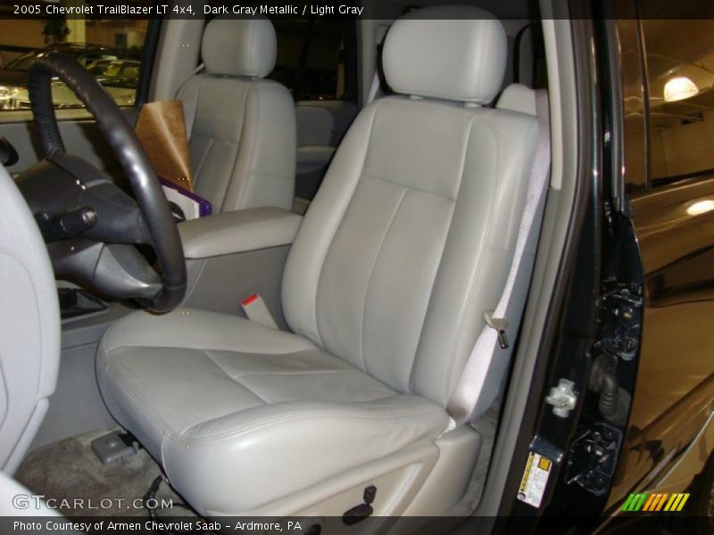 Dark Gray Metallic / Light Gray 2005 Chevrolet TrailBlazer LT 4x4