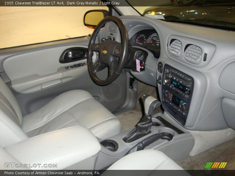 Dark Gray Metallic / Light Gray 2005 Chevrolet TrailBlazer LT 4x4