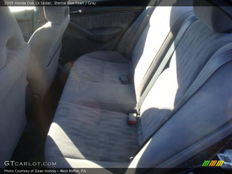  2005 Civic LX Sedan Gray Interior