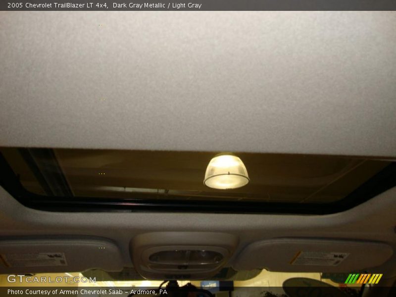 Dark Gray Metallic / Light Gray 2005 Chevrolet TrailBlazer LT 4x4