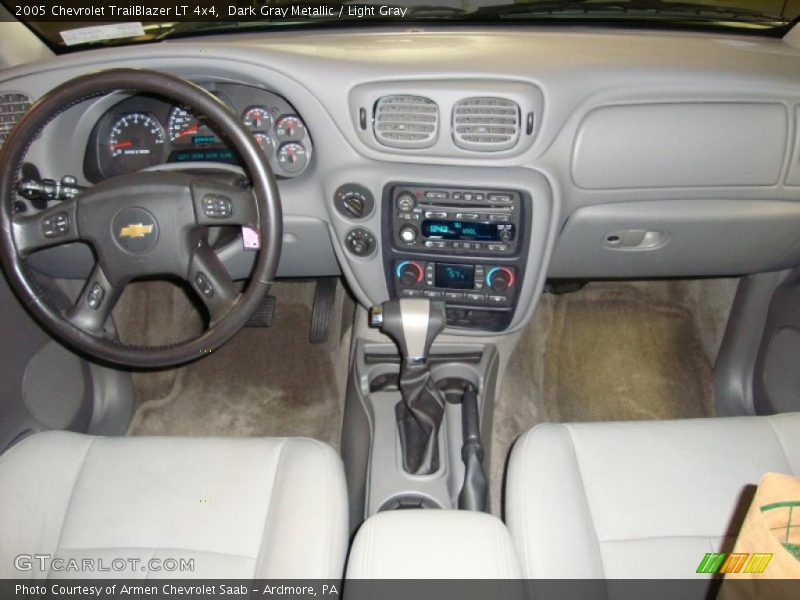 Dark Gray Metallic / Light Gray 2005 Chevrolet TrailBlazer LT 4x4