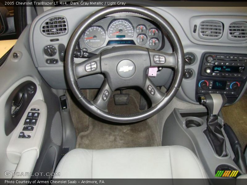 Dark Gray Metallic / Light Gray 2005 Chevrolet TrailBlazer LT 4x4