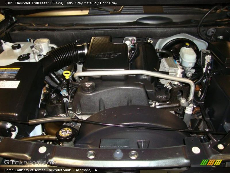 Dark Gray Metallic / Light Gray 2005 Chevrolet TrailBlazer LT 4x4