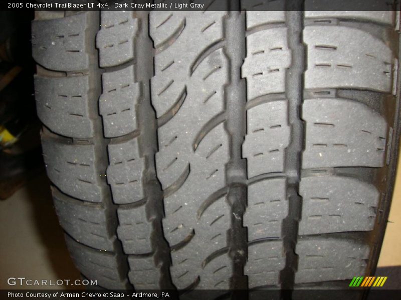 Dark Gray Metallic / Light Gray 2005 Chevrolet TrailBlazer LT 4x4
