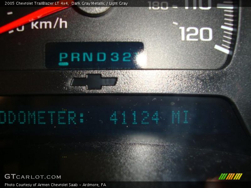 Dark Gray Metallic / Light Gray 2005 Chevrolet TrailBlazer LT 4x4