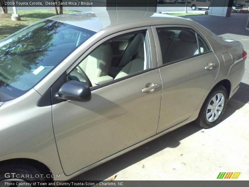 Desert Sand Mica / Bisque 2009 Toyota Corolla
