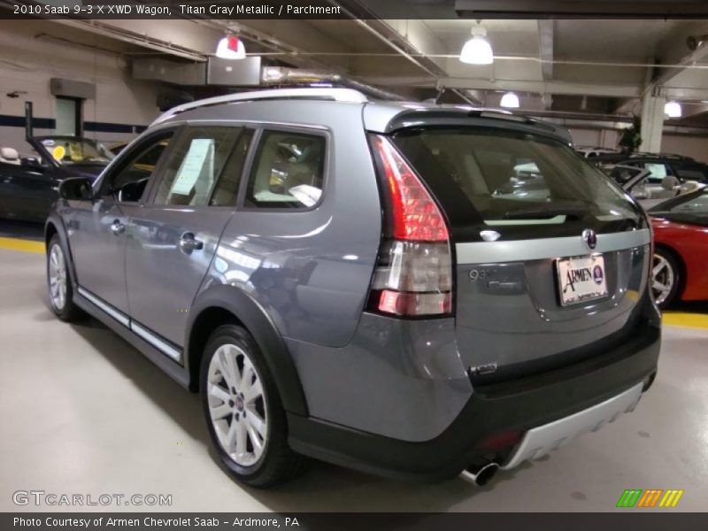 Titan Gray Metallic / Parchment 2010 Saab 9-3 X XWD Wagon