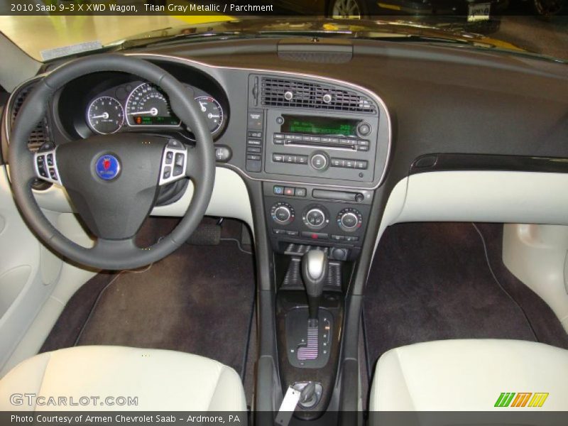 Dashboard of 2010 9-3 X XWD Wagon