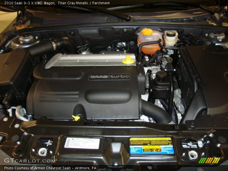  2010 9-3 X XWD Wagon Engine - 2.0 Liter Turbocharged DOHC 16-Valve V6