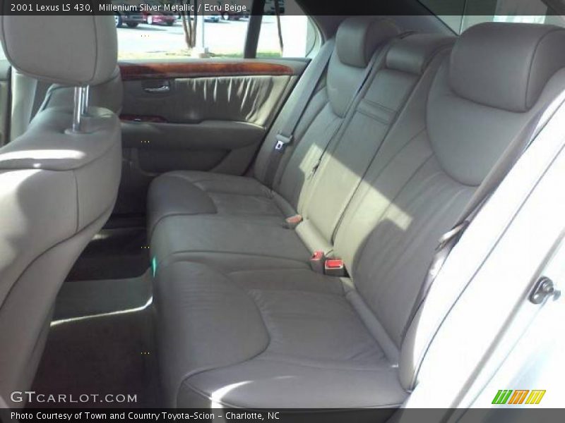 Millenium Silver Metallic / Ecru Beige 2001 Lexus LS 430