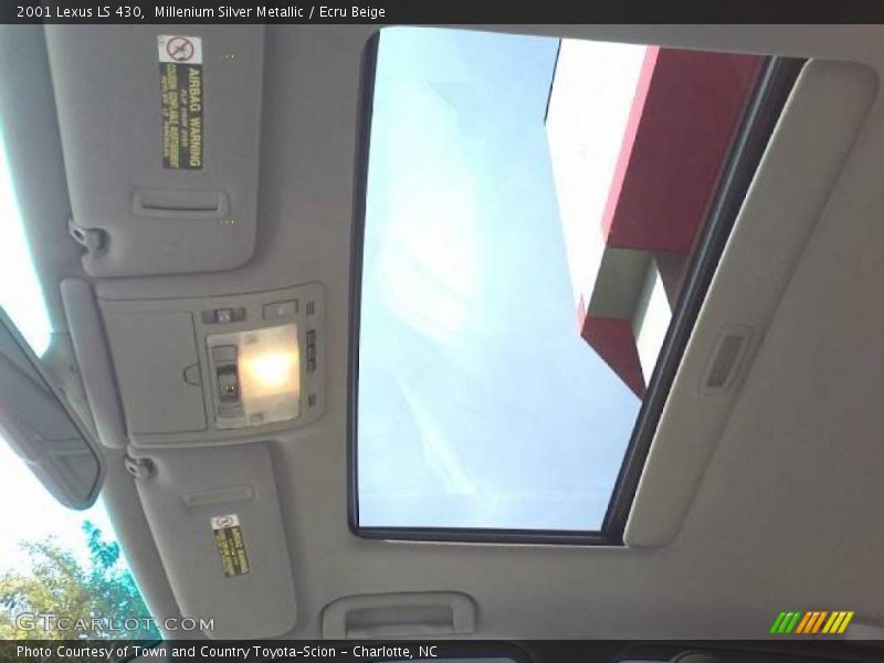 Sunroof of 2001 LS 430
