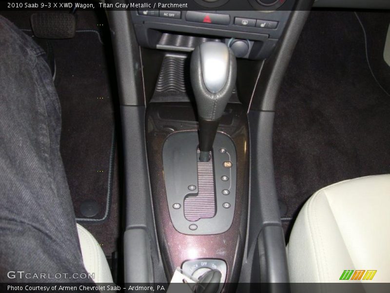  2010 9-3 X XWD Wagon 6 Speed Sentronic Automatic Shifter