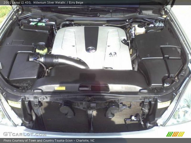  2001 LS 430 Engine - 4.3 Liter DOHC 32 Valve VVT-i V8