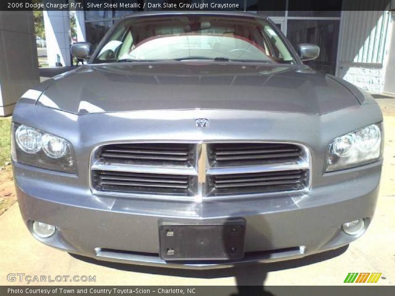 Silver Steel Metallic / Dark Slate Gray/Light Graystone 2006 Dodge Charger R/T