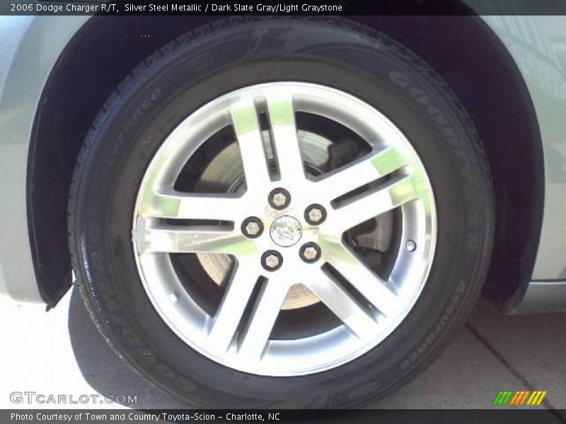 Silver Steel Metallic / Dark Slate Gray/Light Graystone 2006 Dodge Charger R/T