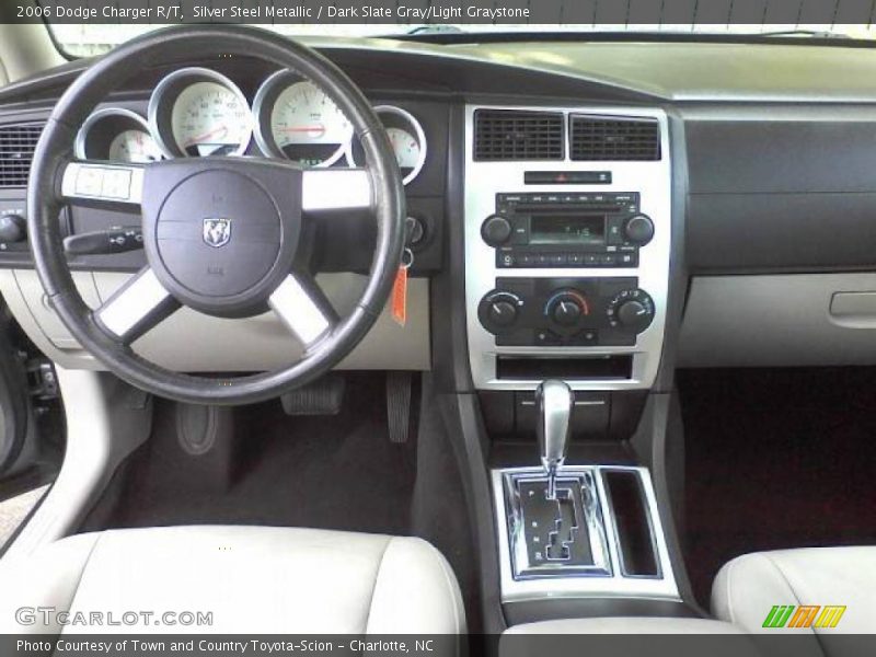 Silver Steel Metallic / Dark Slate Gray/Light Graystone 2006 Dodge Charger R/T