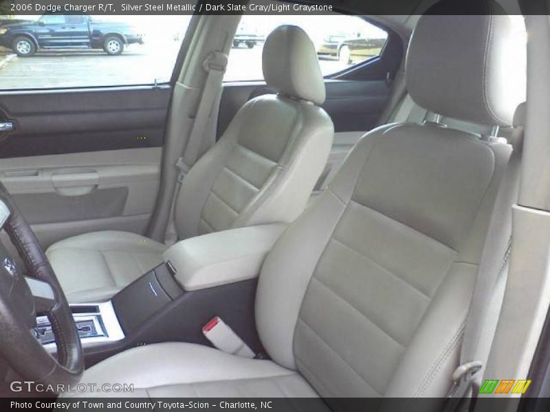 Silver Steel Metallic / Dark Slate Gray/Light Graystone 2006 Dodge Charger R/T