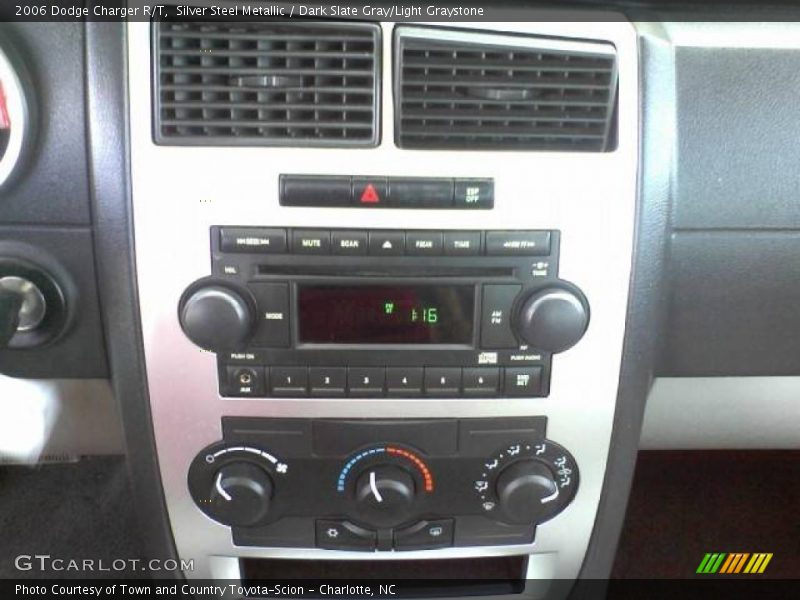 Silver Steel Metallic / Dark Slate Gray/Light Graystone 2006 Dodge Charger R/T
