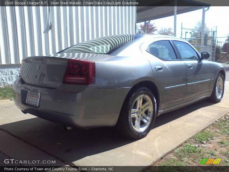 Silver Steel Metallic / Dark Slate Gray/Light Graystone 2006 Dodge Charger R/T