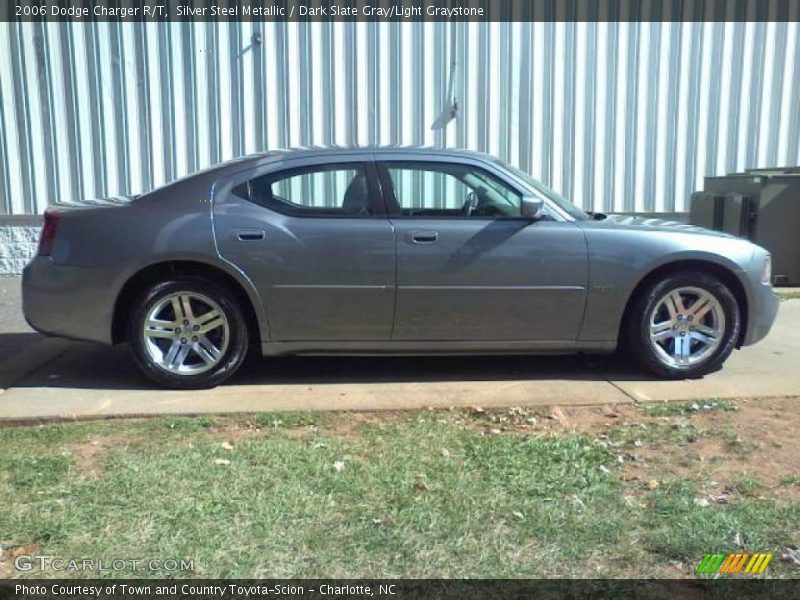 Silver Steel Metallic / Dark Slate Gray/Light Graystone 2006 Dodge Charger R/T