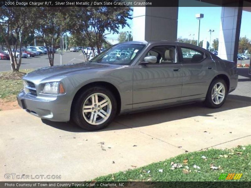 Silver Steel Metallic / Dark Slate Gray/Light Graystone 2006 Dodge Charger R/T