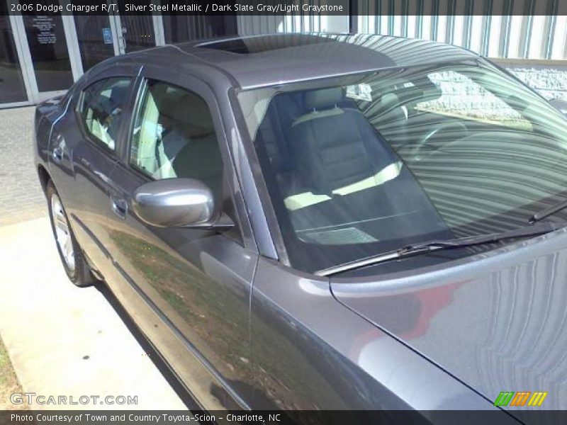 Silver Steel Metallic / Dark Slate Gray/Light Graystone 2006 Dodge Charger R/T