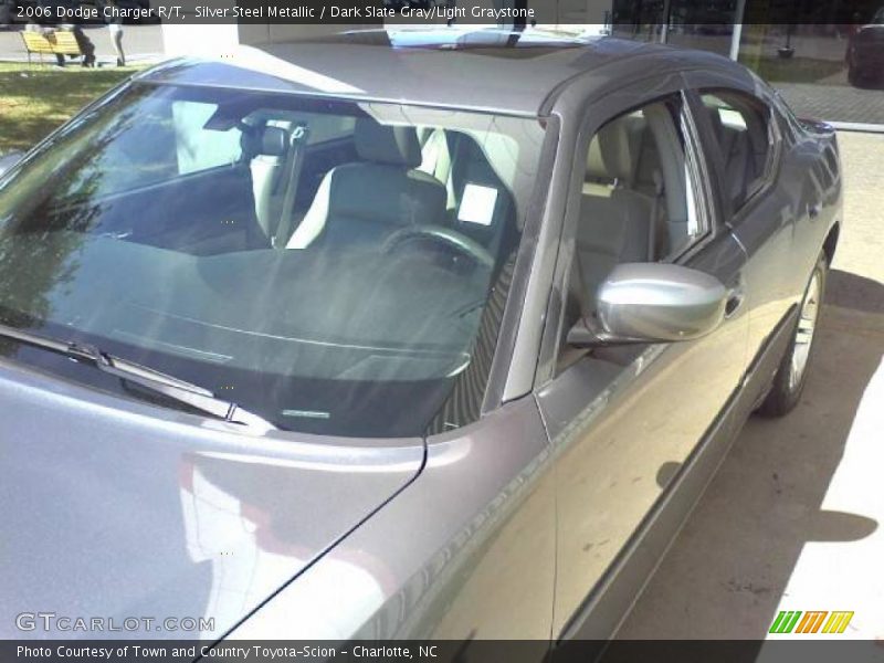 Silver Steel Metallic / Dark Slate Gray/Light Graystone 2006 Dodge Charger R/T