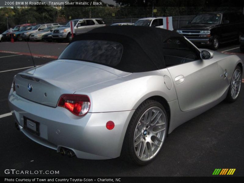 Titanium Silver Metallic / Black 2006 BMW M Roadster