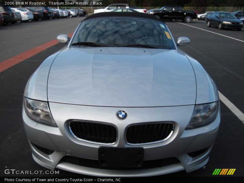 Titanium Silver Metallic / Black 2006 BMW M Roadster