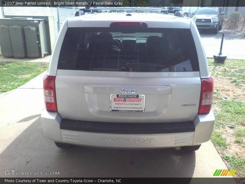 Bright Silver Metallic / Pastel Slate Gray 2007 Jeep Patriot Limited