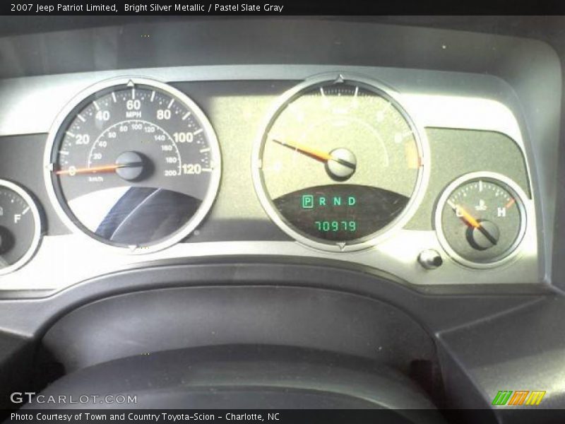 Bright Silver Metallic / Pastel Slate Gray 2007 Jeep Patriot Limited
