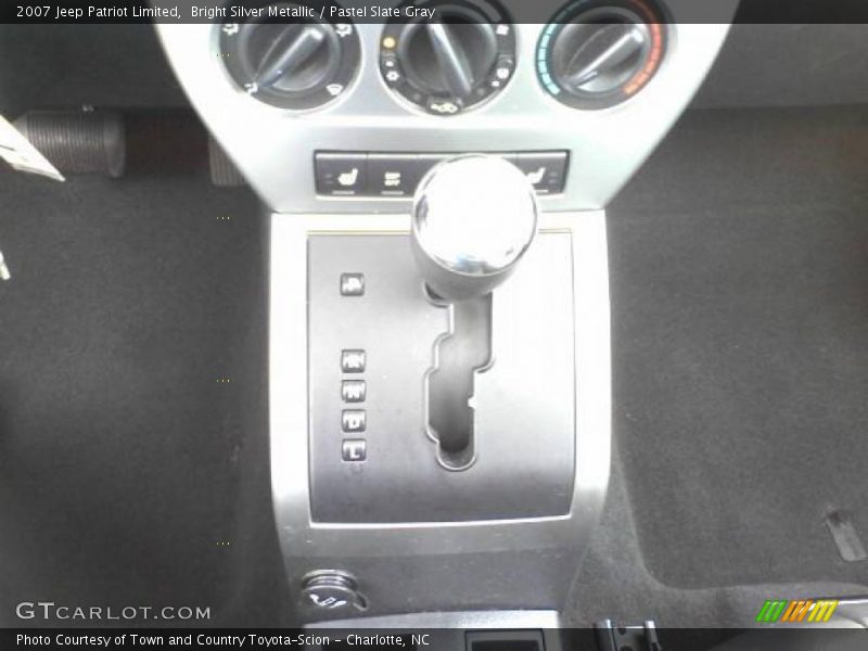 Bright Silver Metallic / Pastel Slate Gray 2007 Jeep Patriot Limited
