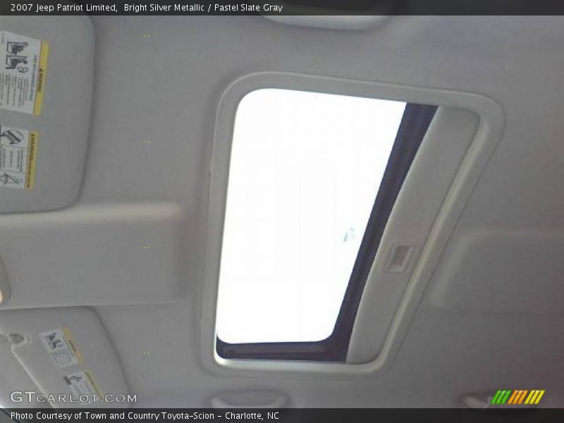 Bright Silver Metallic / Pastel Slate Gray 2007 Jeep Patriot Limited