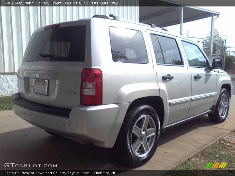 Bright Silver Metallic / Pastel Slate Gray 2007 Jeep Patriot Limited