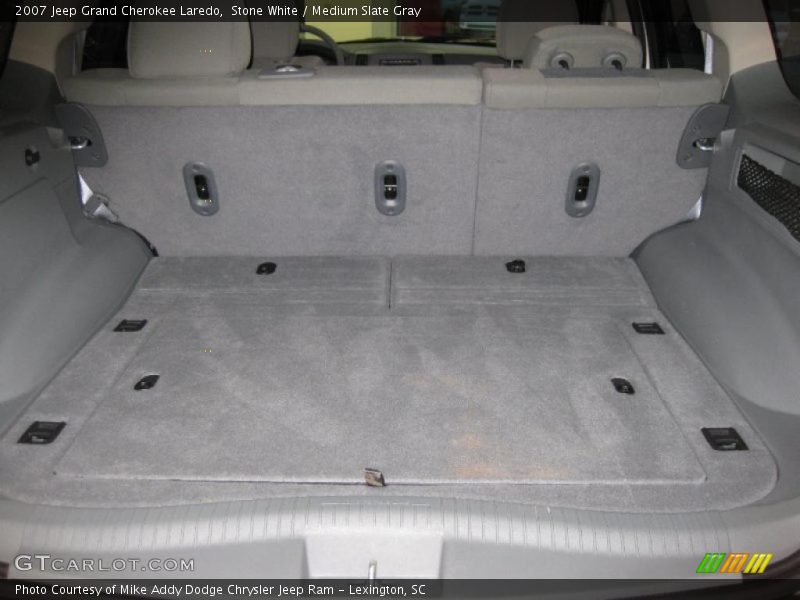 Stone White / Medium Slate Gray 2007 Jeep Grand Cherokee Laredo