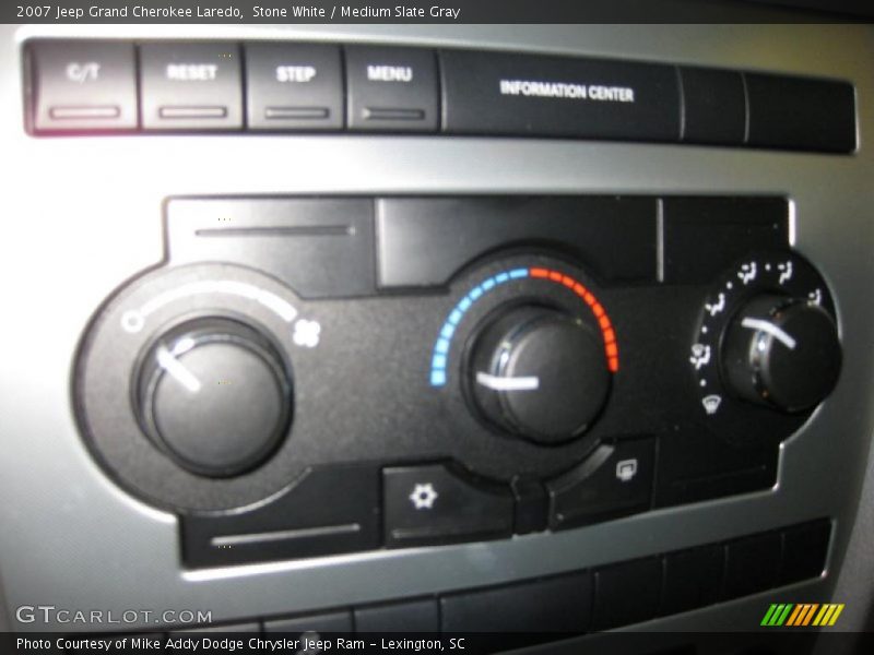 Stone White / Medium Slate Gray 2007 Jeep Grand Cherokee Laredo