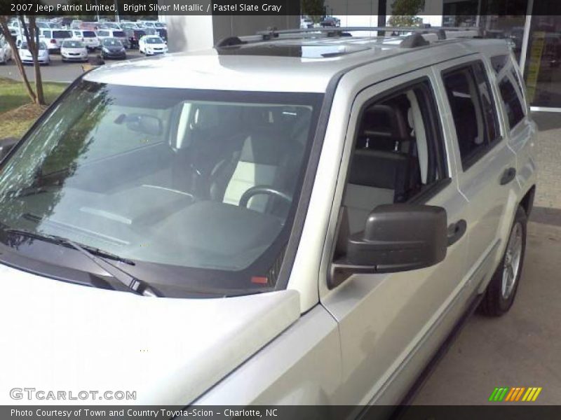 Bright Silver Metallic / Pastel Slate Gray 2007 Jeep Patriot Limited