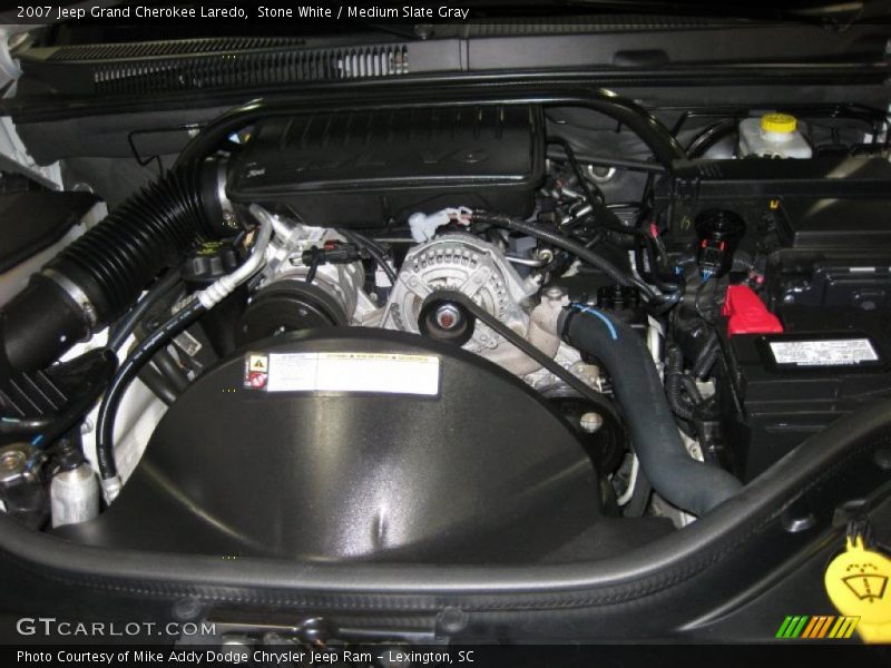 Stone White / Medium Slate Gray 2007 Jeep Grand Cherokee Laredo