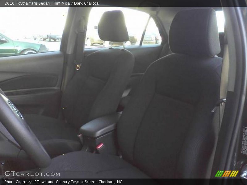 Flint Mica / Dark Charcoal 2010 Toyota Yaris Sedan