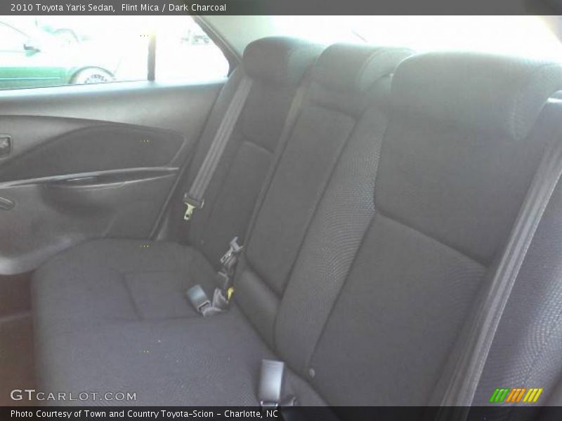 Flint Mica / Dark Charcoal 2010 Toyota Yaris Sedan