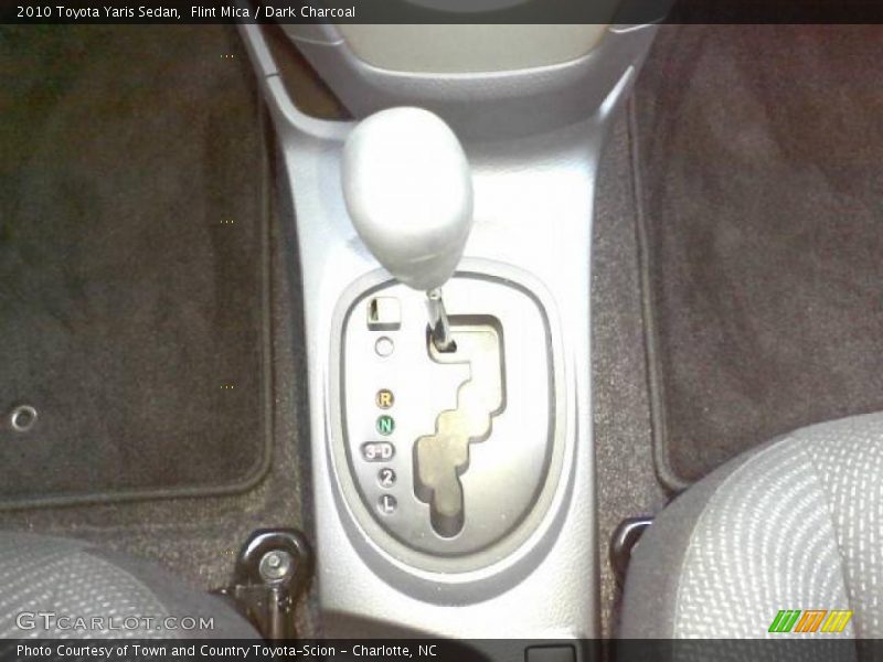 Flint Mica / Dark Charcoal 2010 Toyota Yaris Sedan