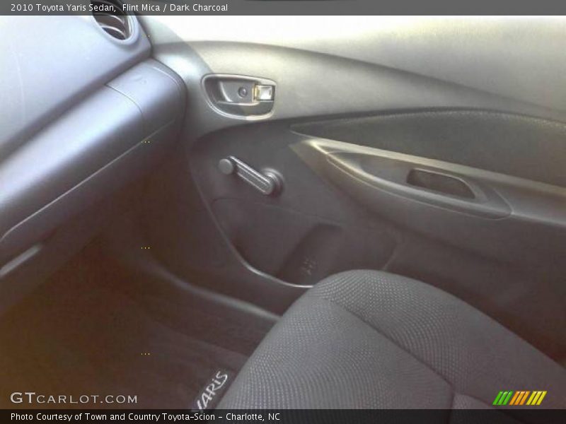 Flint Mica / Dark Charcoal 2010 Toyota Yaris Sedan