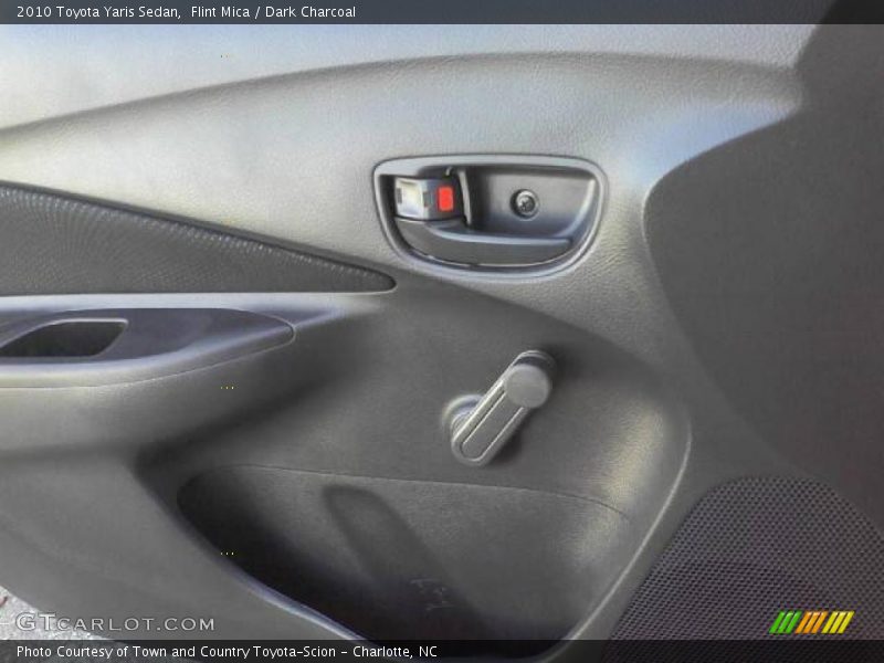 Flint Mica / Dark Charcoal 2010 Toyota Yaris Sedan