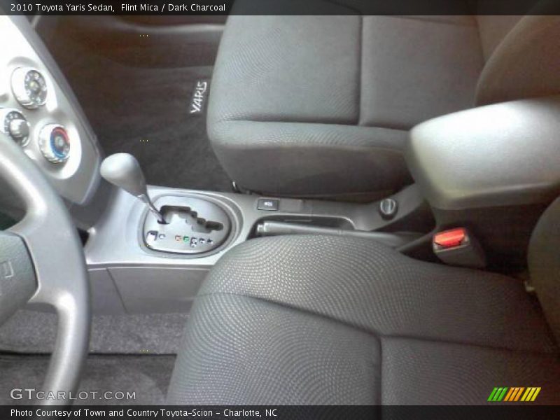 Flint Mica / Dark Charcoal 2010 Toyota Yaris Sedan