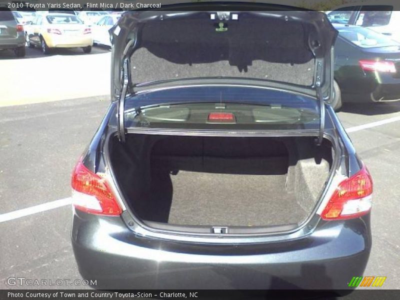 Flint Mica / Dark Charcoal 2010 Toyota Yaris Sedan